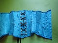 Click here to watch this video My Third Handmade Corset Blue Satin Taffeta Underbust Review