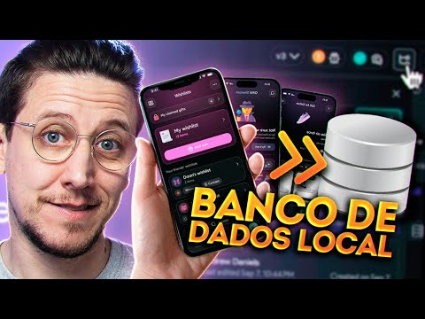 Crie aplicativos em FlutterFlow com banco de dados local