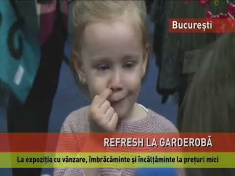 Multime de viziitatori, la expoziția de îmbrăcăminte și încălțăminte de la Romexpo