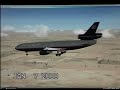 FSX DC-10 United Airlines Landing