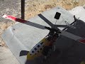 HK 450 RC Helicopter 3d with a bonus CRASH