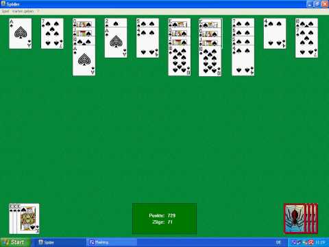 free spider solitaire