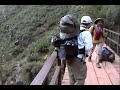 The bridge: on the way down from north rim.