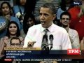 Barack Obama And Mitt Romney Deliver Speeches To Students