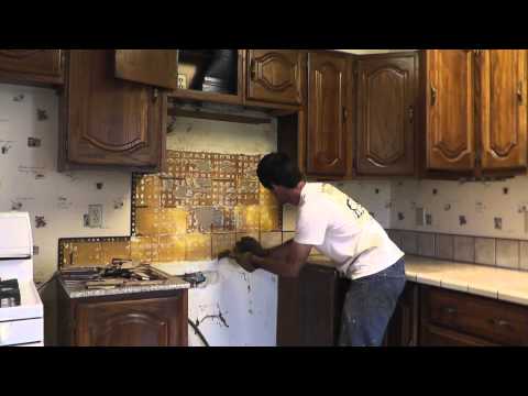 how to fasten granite countertop