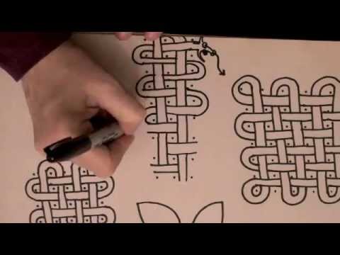 how to draw celtic knots