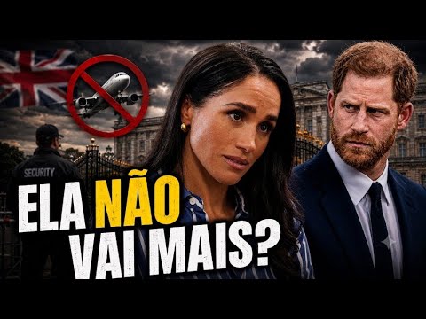 MEGHAN ABANDONA VIAGEM E HARRY VAI SOZINHO E CAOS SE INSTAURA