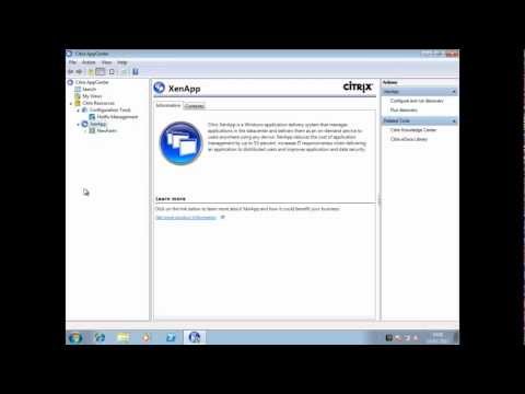 how to enable xenapp 6.5 desktop experience