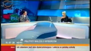 Rafał Pankowski o sojuszu PiS i Radia Maryja w kampanii wyborczej, 2.09.2011.