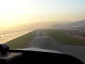 landing in Genoa Airport ( ITALY)