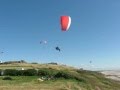 13 juillet parapente a la plage