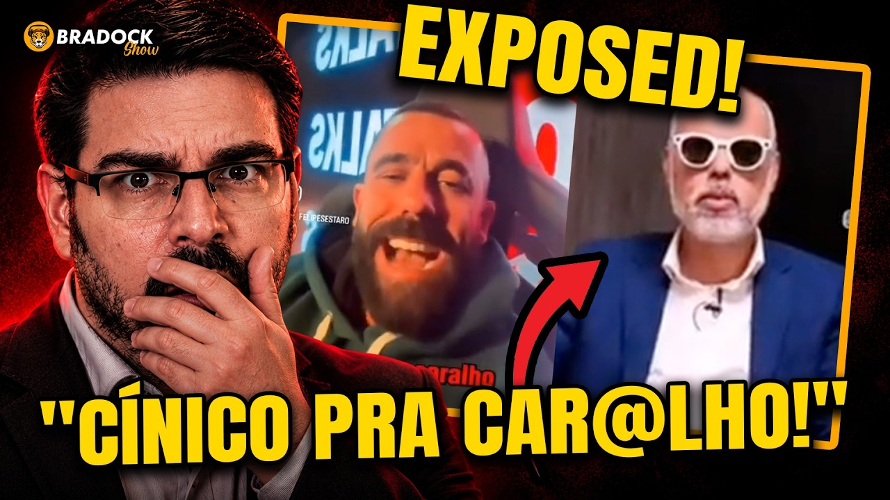 EXPOSED! Felipe Sestaro perde a paciência e vai pra cima de Allan dos Santos
