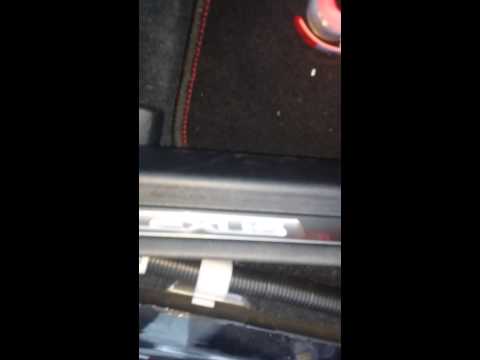 DIY 2006 Lexus IS250 illuminated Door Sills