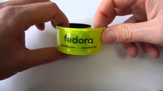 TAEDA video - Reflexní náramky s potiskem