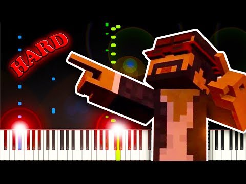 Captainsparklez Revenge Piano Tutorial Minecraft Parody Of Usher S Dj S Got Us Falling In Love Sheet Music Boss