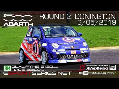 ESPORTSERIES.NET | ABARTH 500 | R2 | DONINGTON