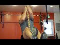 AARON DOES AN L-SIT ROPE CLIMB AT CROSSFITBLOOMINGTON
