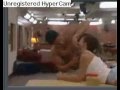 Big Brother 2 - Justin holds knife to Krista\