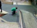 Ollie 5 stair in Area 51 skatepark