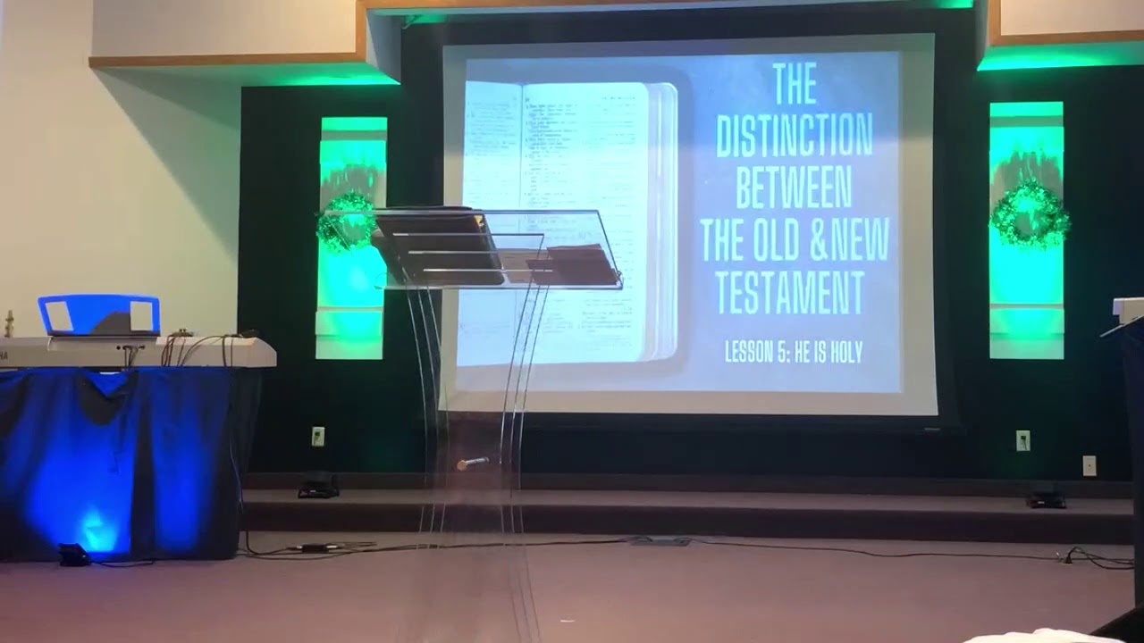 Sunday AM Worship and The Word | "He is Holy" - Pastor Schmidt | 7/18/21
