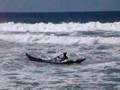 Extreme pirogue fisherman, Madagascar