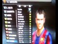 Plantilla del Barcelona PRO EVOLUTION SOCCER 2008 (Xbox 360)