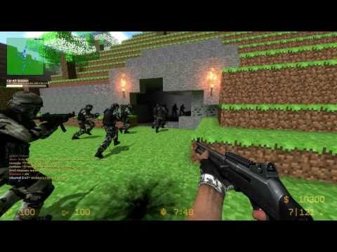 counter strike:source - PF VERSION: http://www.youtube.com/watch?v=RRSRkDaMIFg ADVENTURES VERSION: http://www.youtube.com/watch?v=TrWuVRhxoDk Counter-Strike: Source - ze_minecraft_v...