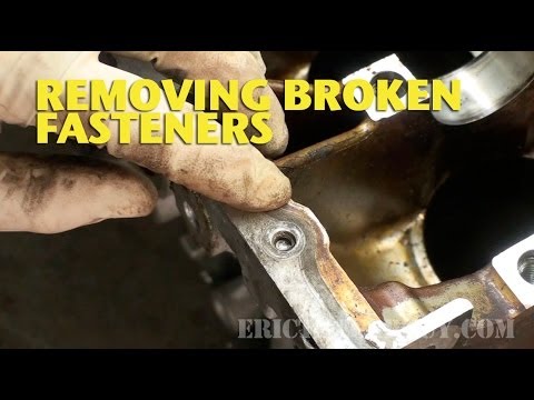 how to remove broken screw