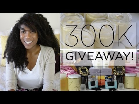 300k - WINNERS BELOW!! Two (2) FIRST PRIZE Youtube Winners!: Please message me through my Naptural85 Youtube Channel with the address you would like me to send it t...