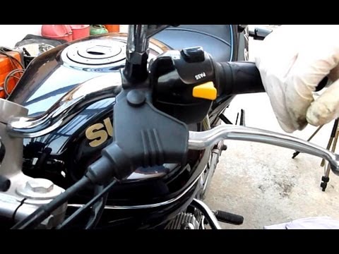 How To Replace a Clutch Cable – Suzuki Bandit 600
