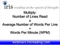 Speed Reading Tutorial (2/8) - How fast do you read?