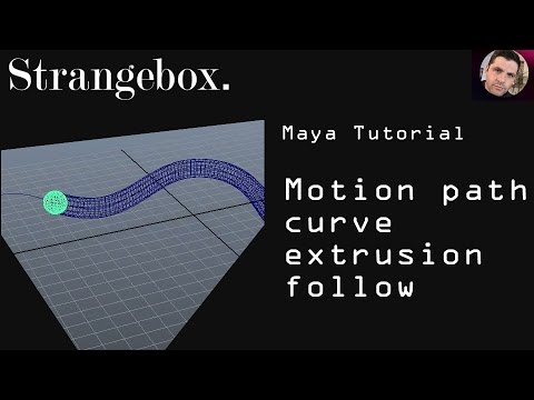 how to attach object to curve maya