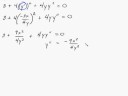 Calculus - Implicit Differentition - Find Second Derivative With Respect to X Intuitive Math Help