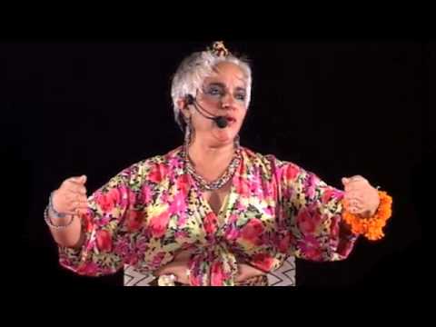 Krishnarao - A TV presenter has cars and cosmetics all mixed up in her head....