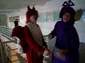 Tinky-Winky & Orav Sigrid laulmas.
