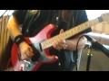 Bluesmothers Jam, Railway Pub, Rainham, Kent. 02.10.2011 Not bad for a guitar made out of sellotape, Blu-tack and old tennis rackets!
