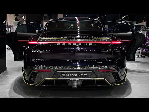 Porsche Taycan by MANSORY (2022) - Wild Electric Car dr0p MANSORY!