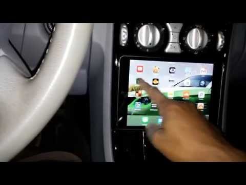 Chrysler Crossfire iPad install