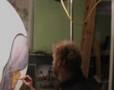 painting a balloon
