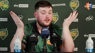 Tearful Michael van Gerwen pays tribute to Donna Mardle + casts doubt on Luke Littler's chances