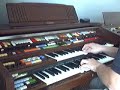 Me EXPLORING a Technics SX-U90-S Organ