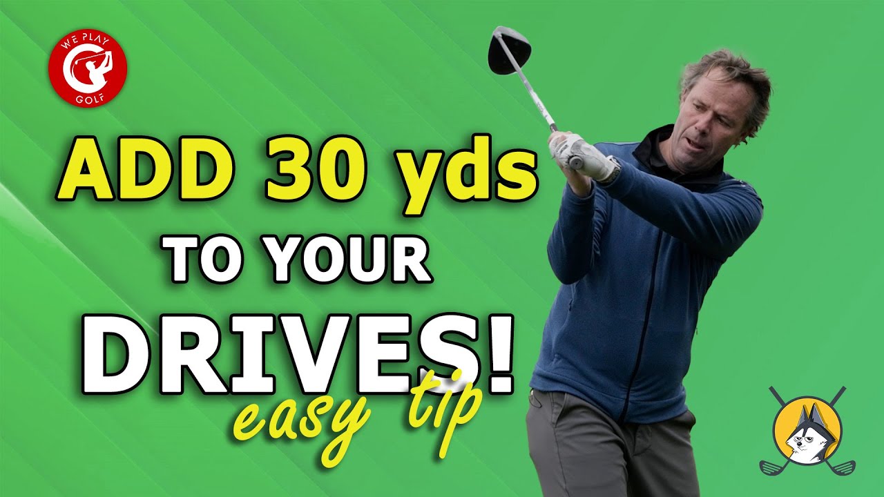 This is how you add 30 yds to your drives!