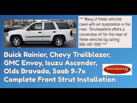 2002-2006 GMC Envoy Front Strut Replacement Installation