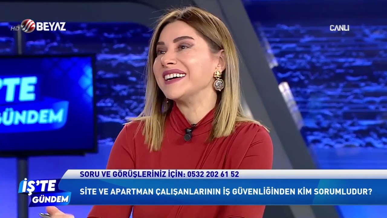 iş'te Gündem Programı 13 Mart 2022  Site ve apartman çalışanlarının iş güvenliğinden kim sorumludur
