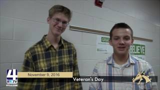 Veterans's Day Video- Argos Schools