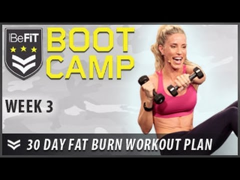 30 Day Fat Burn Workout Plan: Week 3- BeFiT Bootcamp