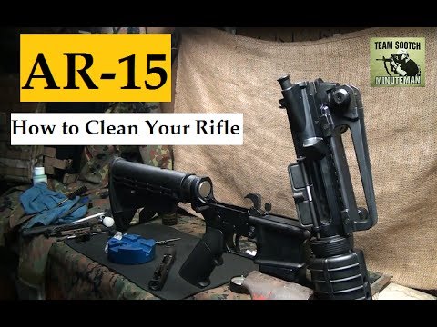 how to clean and oil an ar 15