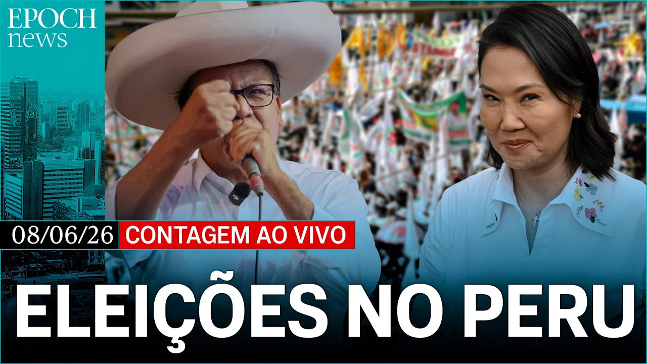 🔴Eleições no Peru: contagem ao vivo; China patrulha ao redor de Taiwan; Irã e Israel trocam ataques