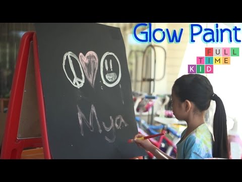how to make glow in the dark paint
