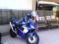YAMAHA YZF-R1 スカイブルーの狼